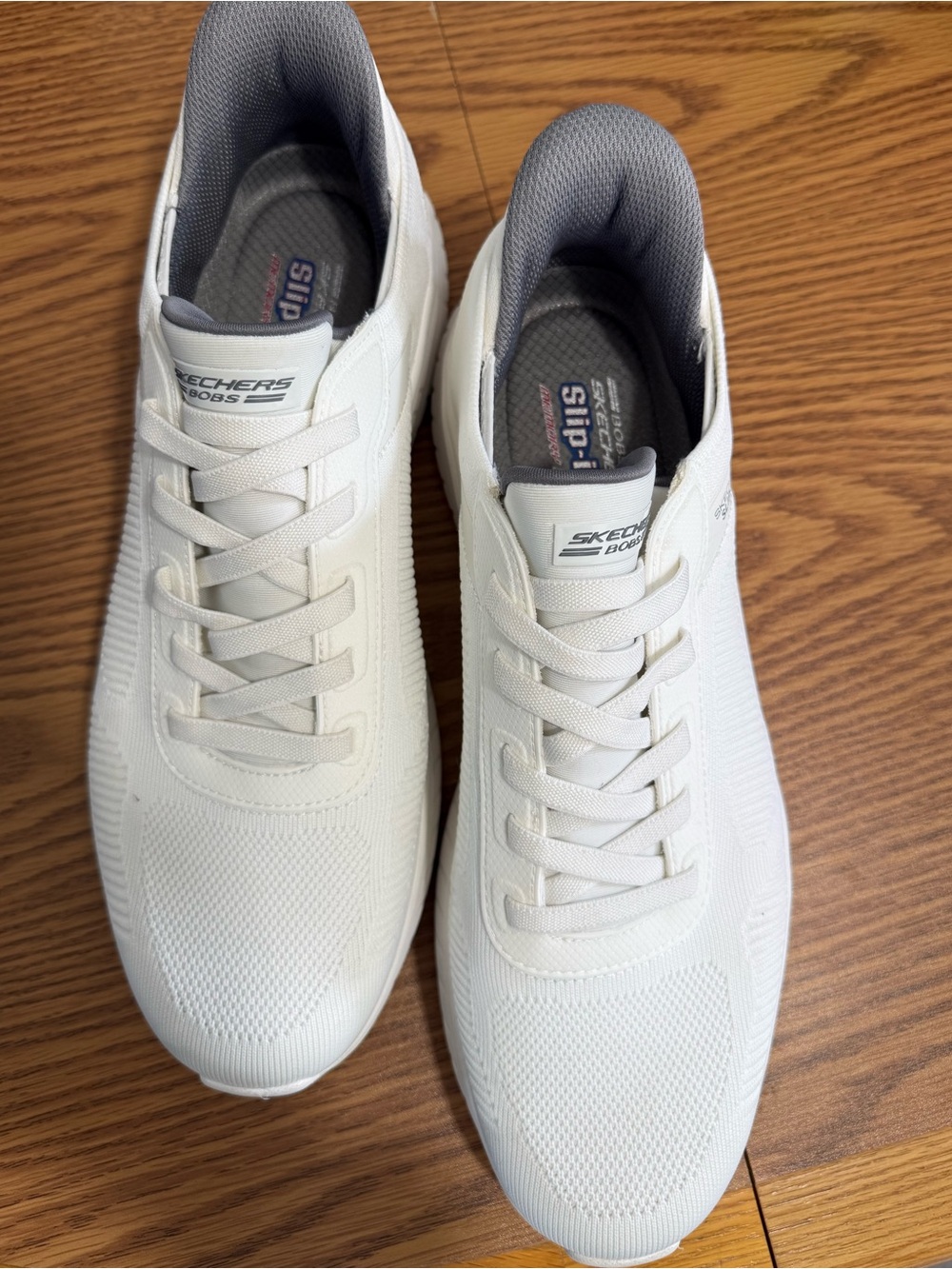 Like New SLIP INS Skechers White Athletic Shoes Men’s 13
